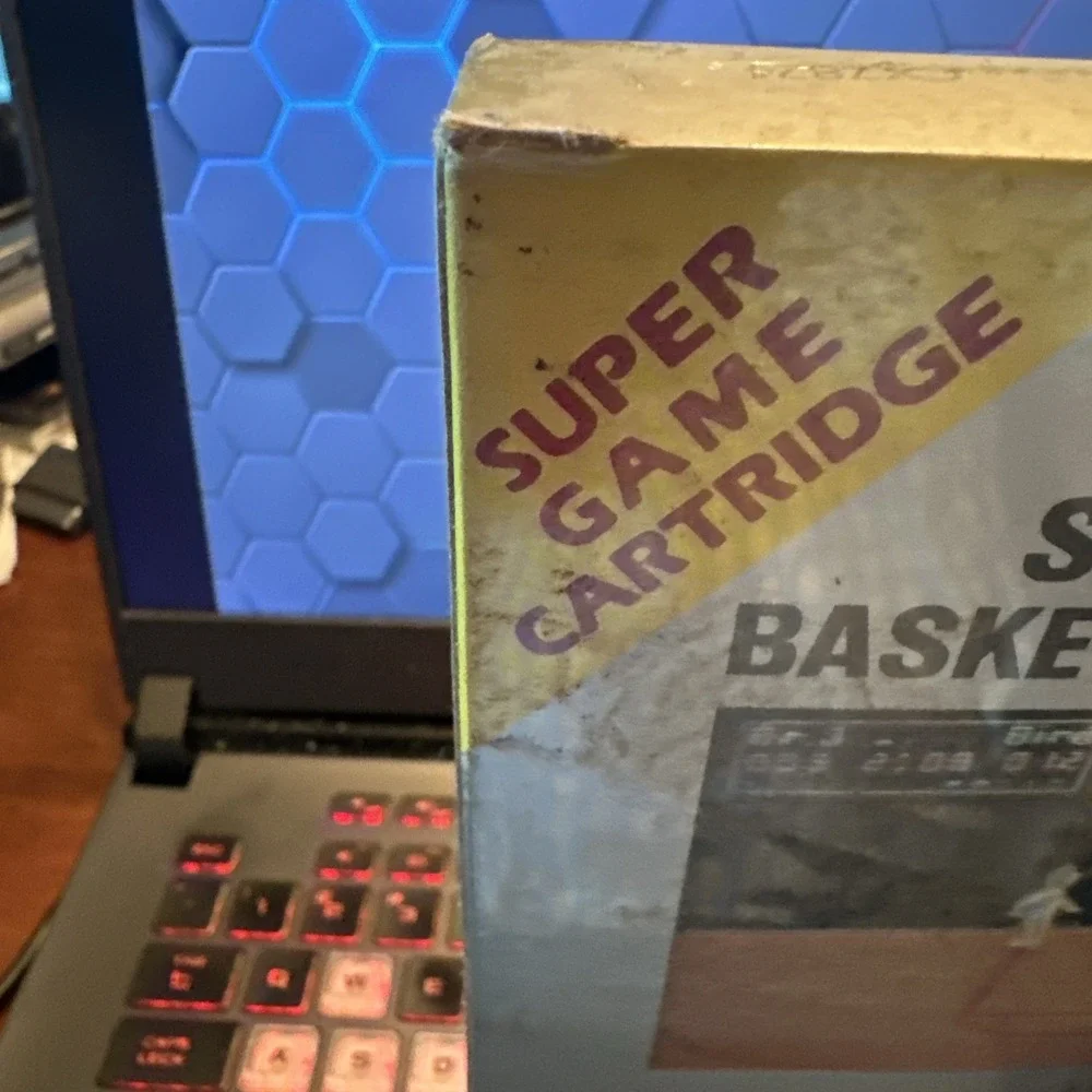 Atari 7800: One-on-One Basketball - Sealed New Un-Opened CIB, Shrinkwrapped